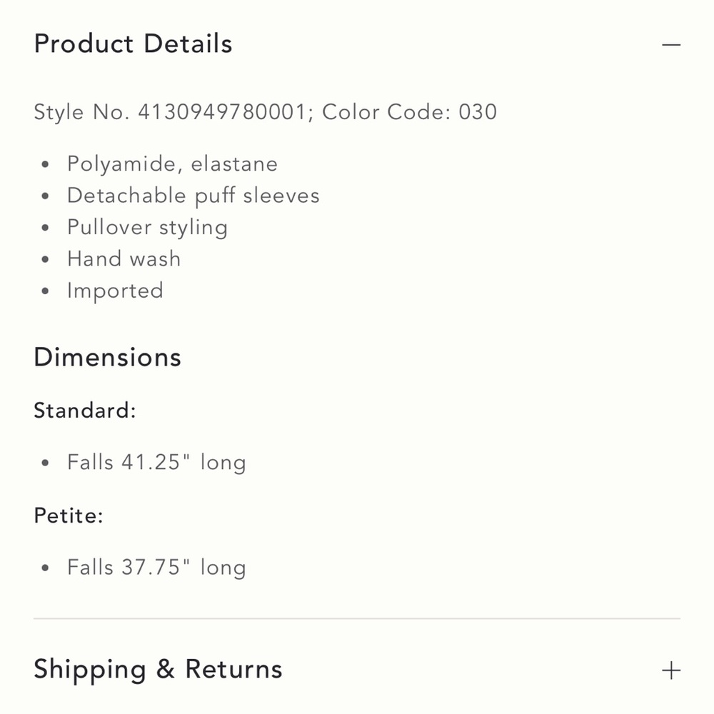 Eugenia Fernández Convertible-Sleeve Slip Dress NWT - Picture 5 of 5